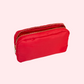 Scarlet Red Glam Makeup Bag