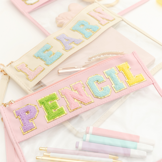 Pink Clear Pouch