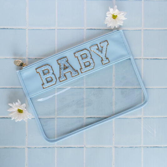 Baby Bag Organiser, Clear Baby Travel Case, Nappy Bag Organiser
