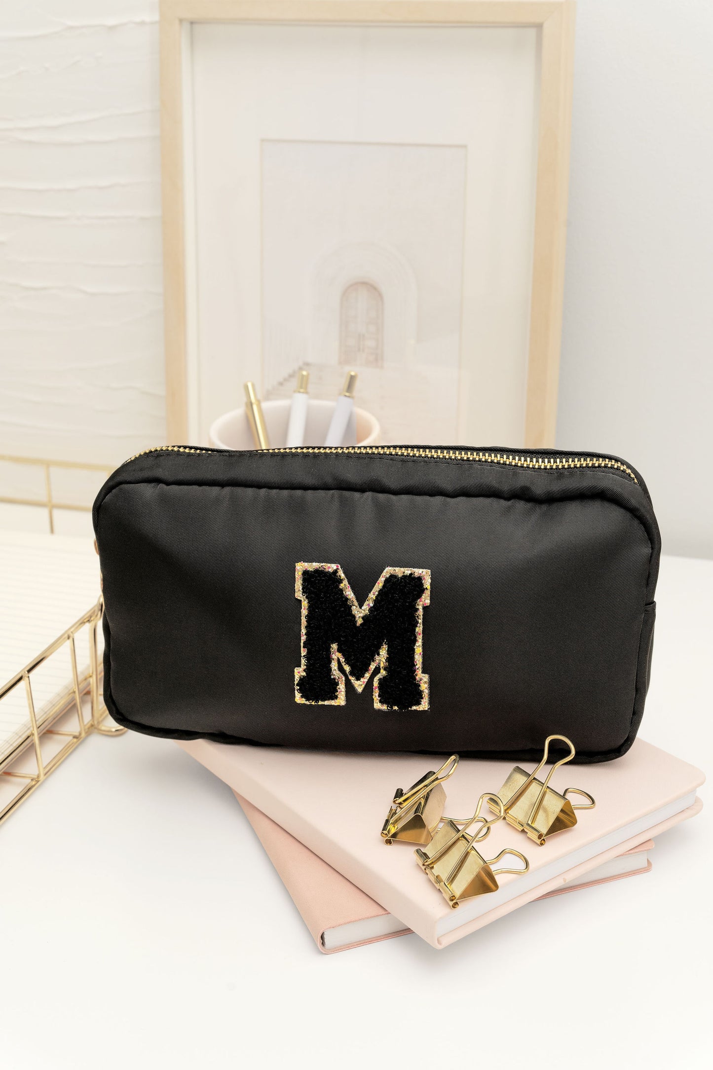 Black Medium Essential Bag